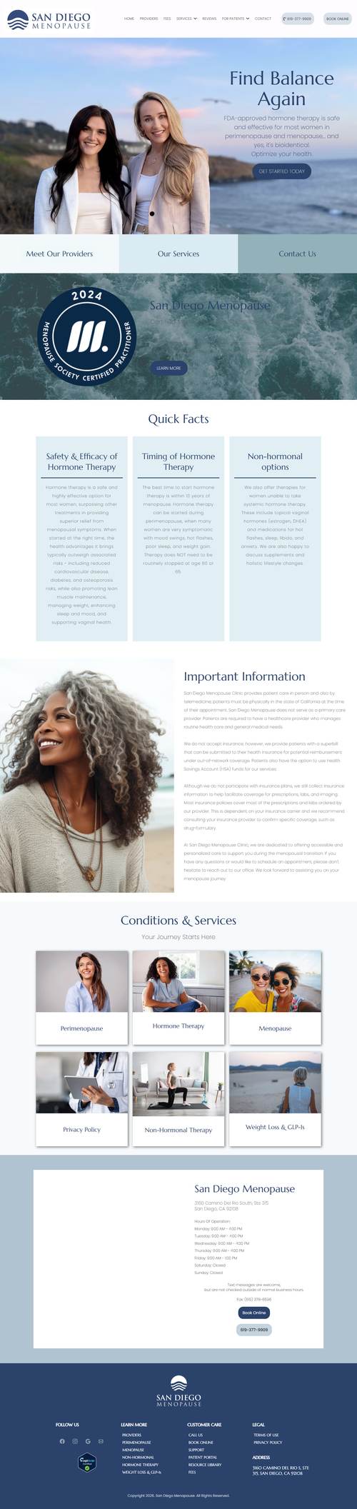 San Diego Menopause