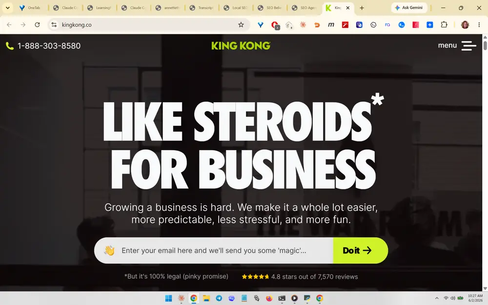 King Kong (kingkong.co) screenshot 390