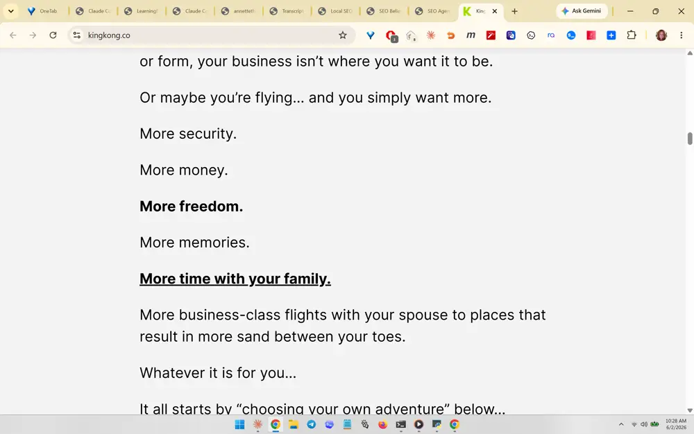 King Kong (kingkong.co) screenshot 391