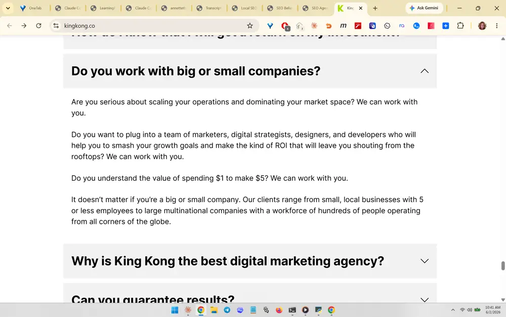 King Kong (kingkong.co) screenshot 398