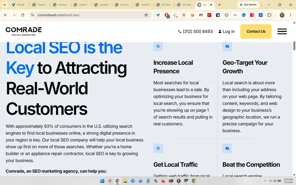 Comrade Digital Marketing (comradeweb.com/local-seo) screenshot 402