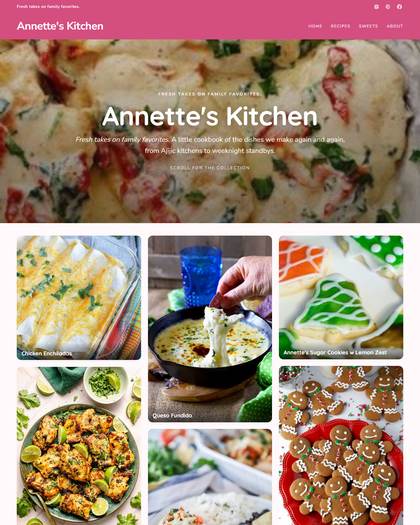 Top of the A Reinvented Mom style page