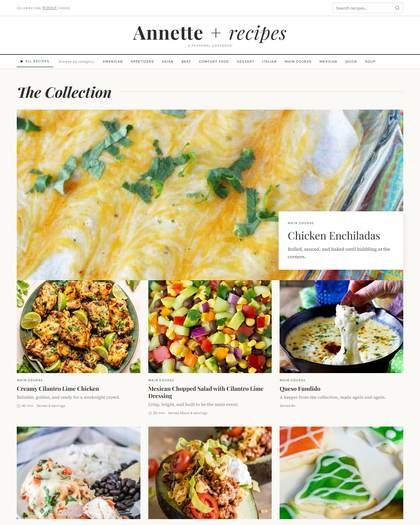 Top of the Cookie and Kate style page