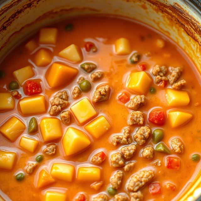 VELVEETA Spicy Sausage Dip, FLUX.1 schnell