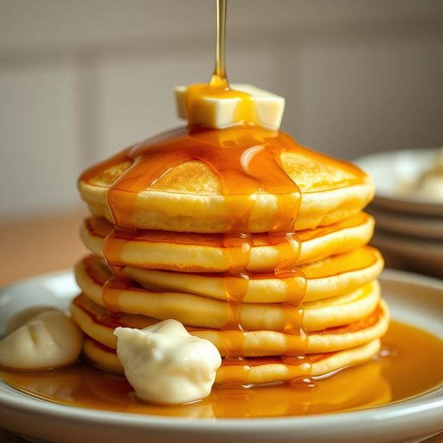 Vanilla Yogurt Pancakes, FLUX.1 schnell
