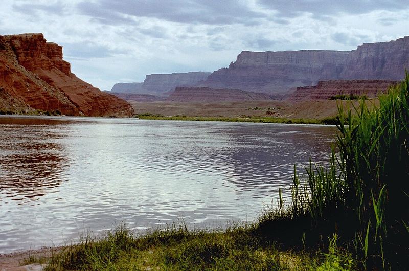 Colorado River through Glenwood Canyon